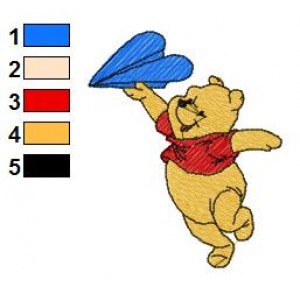Winnie The Pooh Embroidery 8